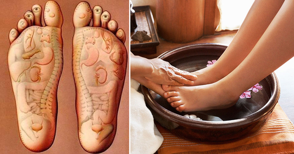 Ngâm chân bằng muối thảo dược ngâm chân rất tốt cho cơ thể